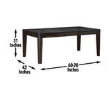 Ally 5 Piece Set (Table & 4 Side Chairs)