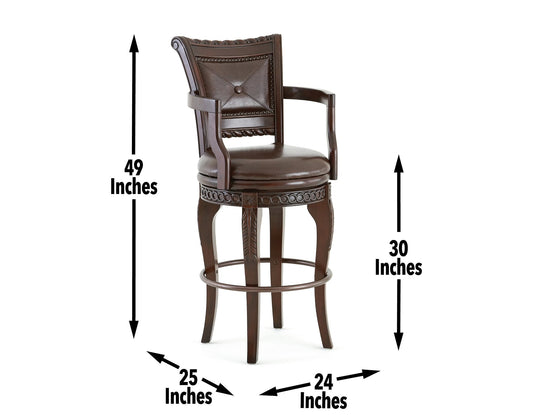 Antoinette 30" Bar Stool,Swivel
