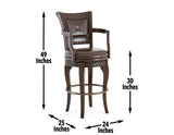 Antoinette 30" Bar Stool,Swivel