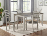 Abacus 5-Piece Dining Set (Table & 4 Side Chairs)