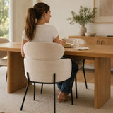 Aila Modern Upholstered Dining Chair (Set of 2)