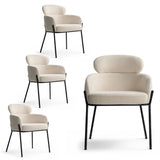 Aila Modern Upholstered Dining Chair (Set of 4)