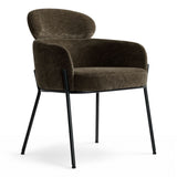 Aila Modern Upholstered Dining Chair (Set of 2)