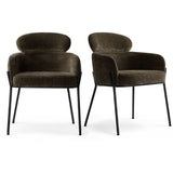 Aila Modern Upholstered Dining Chair (Set of 6)