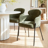 Aila Modern Upholstered Dining Chair (Set of 6)