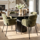 Aila Modern Upholstered Dining Chair (Set of 4)
