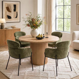 Aila Modern Upholstered Dining Chair (Set of 4)