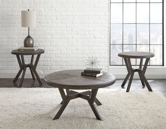 Alamo 3- Piece Set (Cocktail & 2 End Tables)