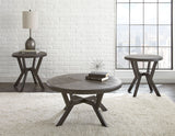 Alamo 3- Piece Set (Cocktail & 2 End Tables)