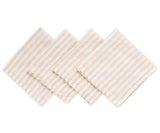 Smooth Linen Napkins - Amalfi Stripe Napkins Set of 4