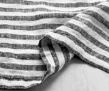 Smooth Linen Napkins - Amalfi Stripe Napkins Set of 4