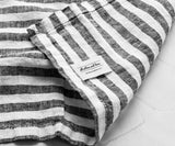 Smooth Linen Napkins - Amalfi Stripe Napkins Set of 4