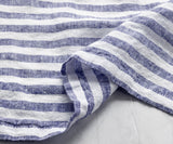 Smooth Linen Napkins - Amalfi Stripe Napkins Set of 4
