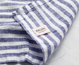 Smooth Linen Napkins - Amalfi Stripe Napkins Set of 4