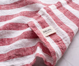 Italian Stripe Linen Napkins