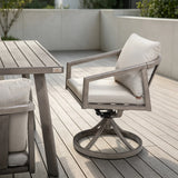 Amalfi 7-Piece Patio Dining Set for 6 person with 2 Swivel Chairs