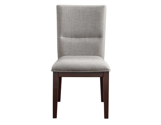 Amalie 5-Piece 48-inch Round Camel Dining Set (Table & 4 Side Chairs)
