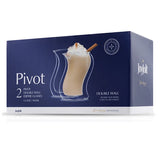Pivot Double Wall Glasses, 13.5 oz