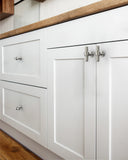 DESIGN2249 Matte Black Cabinet Knobs – Sleek, Durable, Ergonomic grip Knobs for Kitchens & Furniture