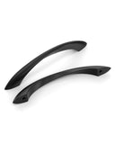 DESIGN2554 Brushed Gold Cabinet Pulls – Modern Luxe, Twisted Bar & Arched Bow for Modern Kitchen
