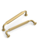DESIGN2028 Matte Black Cabinet Pulls | Warm Minimalist Flat Handles, Heavy-Duty Feel, 5"