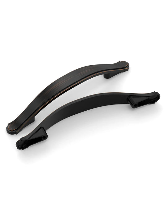 DESIGN2792 Oil Rubbed Bronze Arch Cabinet Pulls | Sleek Cabinet Handles with Comfortable Grip for Kitchen & Furniture