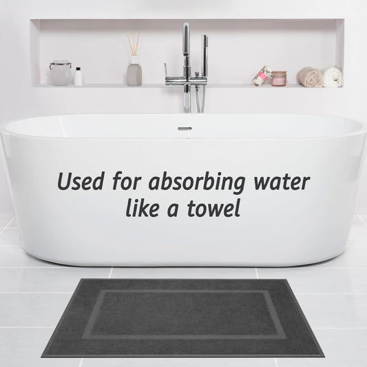 Bekos Cotton Bath Mat Set 20x34 Pack of 2