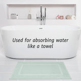 American Soft Linen Bekos 100% Cotton Bath Mat Set, 2 Piece 20x34 inches Bath Mats for Bathroom