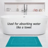 American Soft Linen Bekos 100% Cotton Bath Mat Set, 2 Piece 20x34 inches Bath Mats for Bathroom