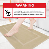 American Soft Linen Bekos 100% Cotton Bath Mat Set, 2 Piece 20x34 inches Bath Mats for Bathroom