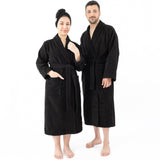American Soft Linen, 100% Cotton Robes for Women and Men, Soft Lightweight Unisex Couple Turkish Bathrobes Wholesale