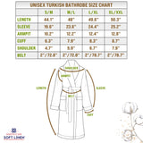 American Soft Linen 100% Cotton Waffle Robes for Women and Men, Unisex Waffle Kimono Lounging Bathrobe, 1 Piece Waffle Robe for Couples After Shower