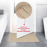 American Soft Linen 100% Cotton Bath Mat Rugs, 17x24 inches with Silicone Backing, Soft Absorbent Grip-Enhanced Bath Mats for Bathroom