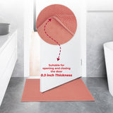American Soft Linen 100% Cotton Bath Mat Rugs, 17x24 inches with Silicone Backing, Soft Absorbent Grip-Enhanced Bath Mats for Bathroom