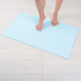 American Soft Linen 100% Cotton Bath Mat Rugs, 17x24 inches with Silicone Backing, Soft Absorbent Grip-Enhanced Bath Mats for Bathroom