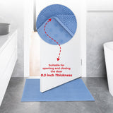 American Soft Linen 100% Cotton Bath Mat Rugs, 17x24 inches with Silicone Backing, Soft Absorbent Grip-Enhanced Bath Mats for Bathroom