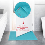 American Soft Linen 100% Cotton Bath Mat Rugs, 17x24 inches with Silicone Backing, Soft Absorbent Grip-Enhanced Bath Mats for Bathroom