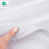 American Soft Linen 100% Cotton Bath Mat Rugs, 17x24 inches with Silicone Backing, Soft Absorbent Grip-Enhanced Bath Mats for Bathroom