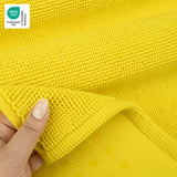 American Soft Linen 100% Cotton Bath Mat Rugs, 17x24 inches with Silicone Backing, Soft Absorbent Grip-Enhanced Bath Mats for Bathroom