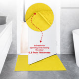American Soft Linen 100% Cotton Bath Mat Rugs, 17x24 inches with Silicone Backing, Soft Absorbent Grip-Enhanced Bath Mats for Bathroom