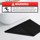 American Soft Linen 100% Cotton Bath Mat Rugs, 20x34 inches with Silicone Backing, Soft Absorbent Grip-Enhanced Bath Mats for Bathroom