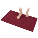 American Soft Linen 100% Cotton Bath Mat Rugs, 20x34 inches with Silicone Backing, Soft Absorbent Grip-Enhanced Bath Mats for Bathroom