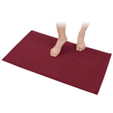 American Soft Linen 100% Cotton Bath Mat Rugs, 20x34 inches Slip Resistant Bottom Base Bath Mats for Bathroom