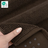 American Soft Linen 100% Cotton Bath Mat Rugs, 20x34 inches with Silicone Backing, Soft Absorbent Grip-Enhanced Bath Mats for Bathroom