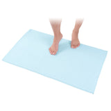 American Soft Linen 100% Cotton Bath Mat Rugs, 20x34 inches with Silicone Backing, Soft Absorbent Grip-Enhanced Bath Mats for Bathroom