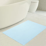 American Soft Linen 100% Cotton Bath Mat Rugs, 20x34 inches with Silicone Backing, Soft Absorbent Grip-Enhanced Bath Mats for Bathroom