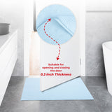 American Soft Linen 100% Cotton Bath Mat Rugs, 20x34 inches with Silicone Backing, Soft Absorbent Grip-Enhanced Bath Mats for Bathroom