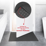 American Soft Linen 100% Cotton Bath Mat Rugs, 20x34 inches with Silicone Backing, Soft Absorbent Grip-Enhanced Bath Mats for Bathroom