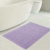 American Soft Linen 100% Cotton Bath Mat Rugs, 20x34 inches with Silicone Backing, Soft Absorbent Grip-Enhanced Bath Mats for Bathroom