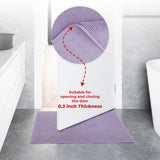 American Soft Linen 100% Cotton Bath Mat Rugs, 20x34 inches with Silicone Backing, Soft Absorbent Grip-Enhanced Bath Mats for Bathroom